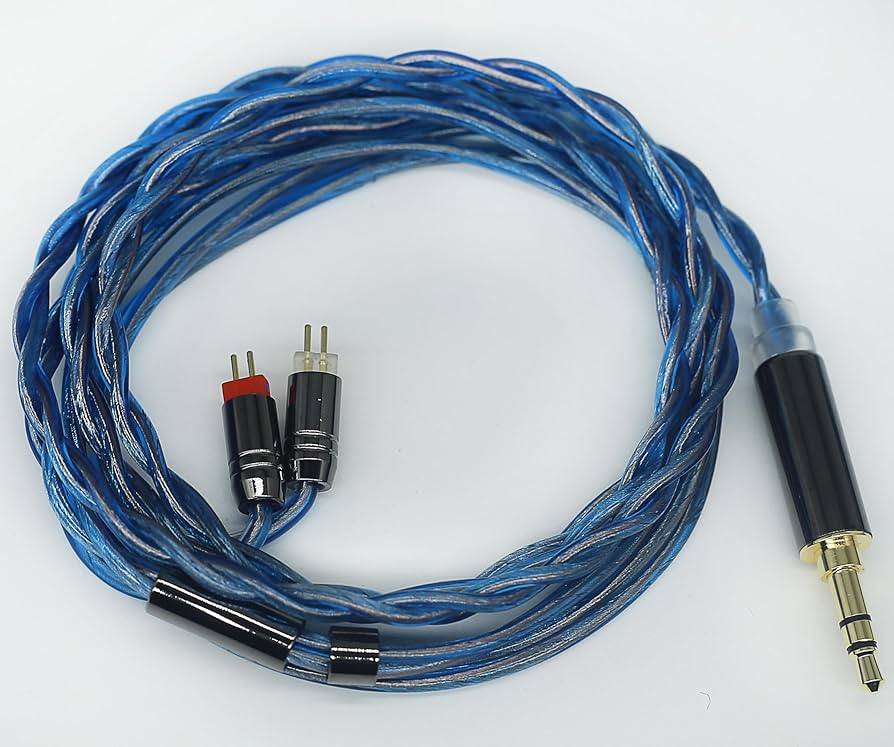 qdc 3sh リケーブル可能イヤホン 青　有線イヤホン カナル型3BAイヤホン qdc 3SH レビュー】qdcらしい幻想的な高域